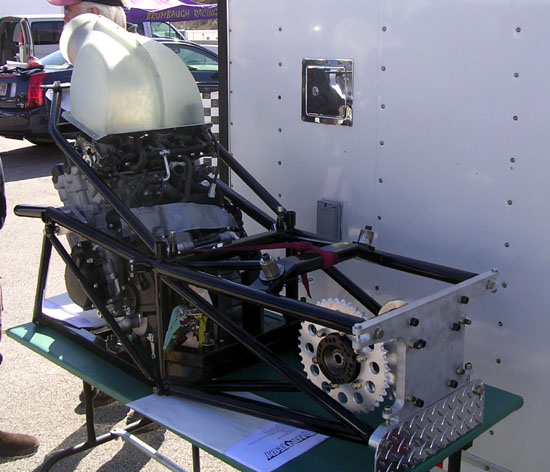 Jay Novak Also Displayed His Late Model Van Dieman Conversion Kit For Motorcycle Engines It Is Essentially A New Bolt On Rear Clip Using All Stock Jay Novak Also Displayed His Late Model Van Dieman Conversion Kit For Motorcycle Engines It Is Essentially A New Bolt On Rear Clip Using All Stock